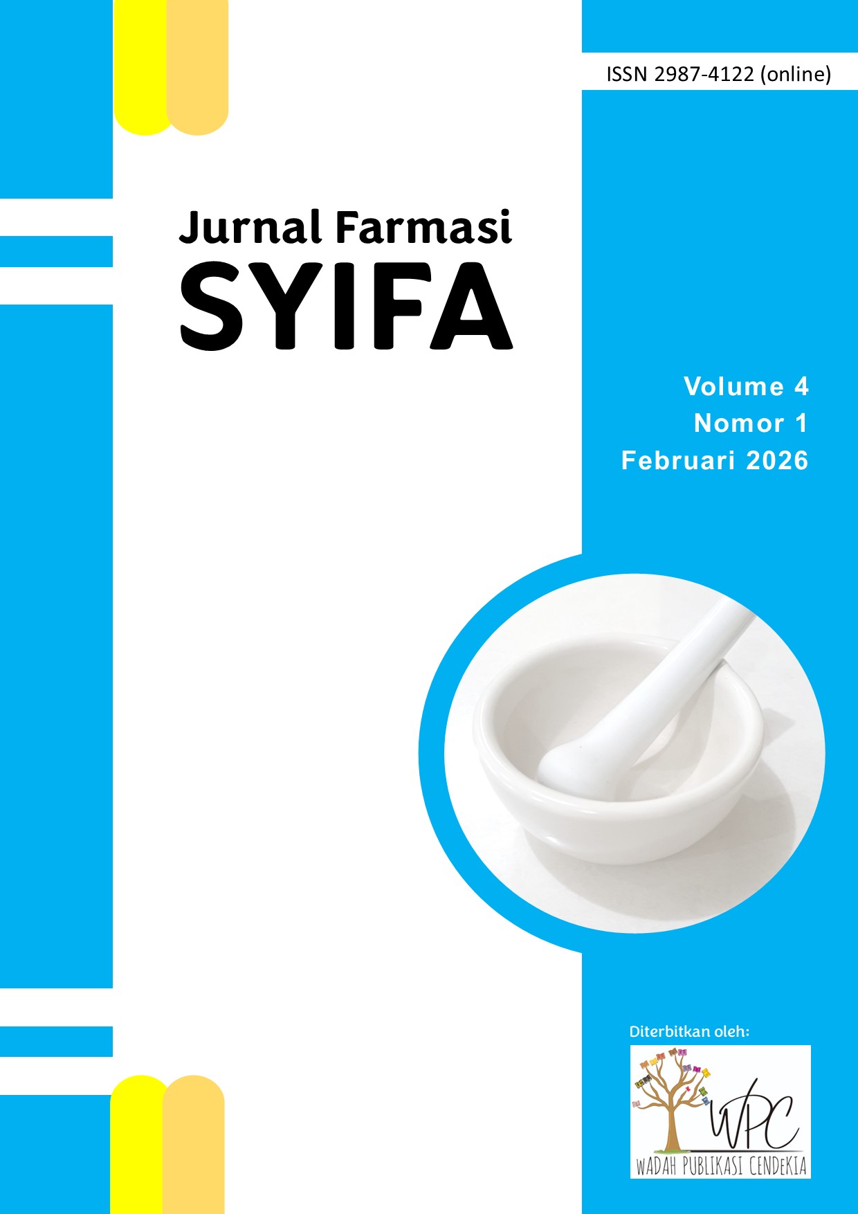 					Lihat Vol 4 No 1 (2026): Jurnal Farmasi SYIFA
				